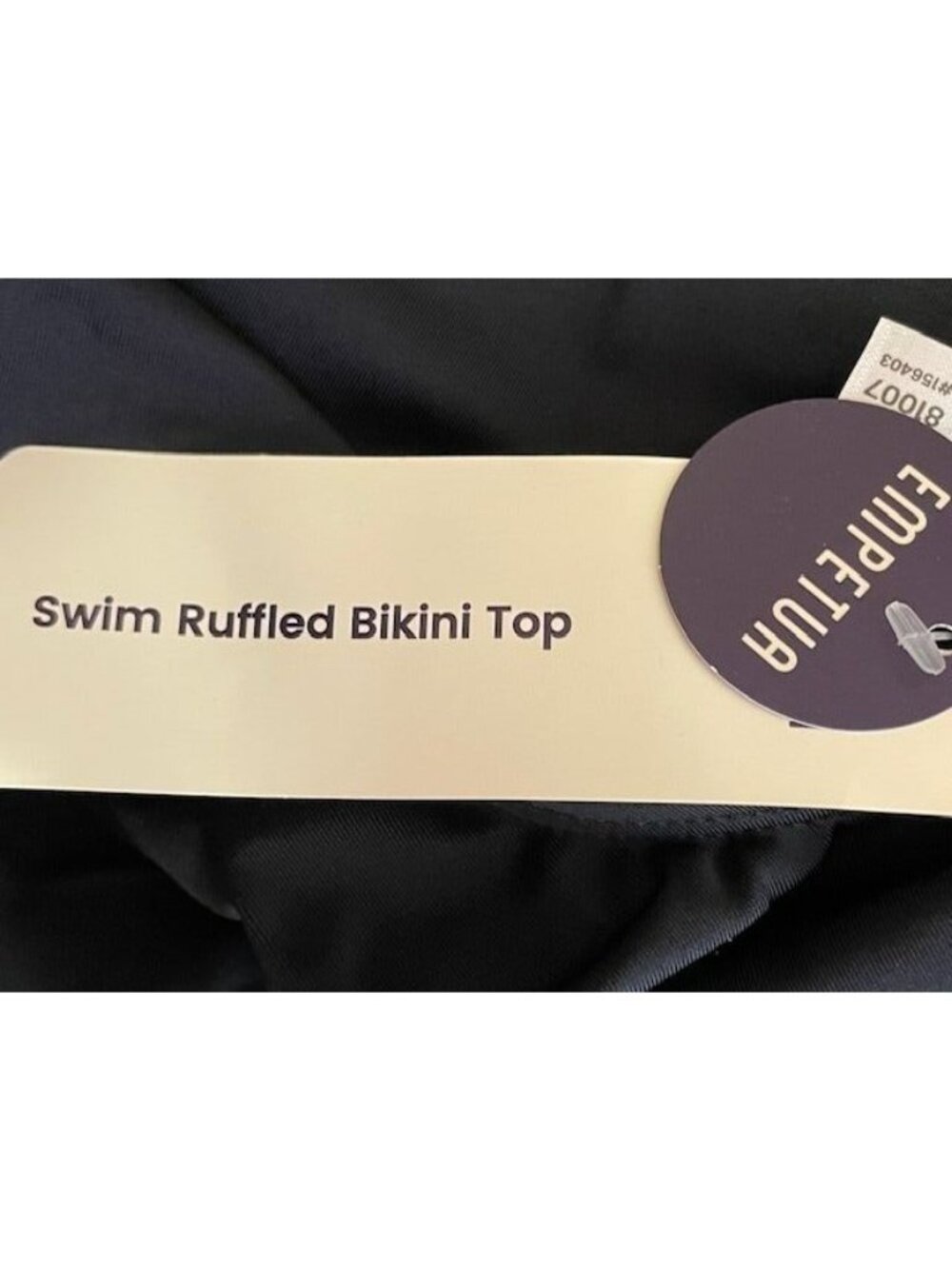 Shapermint Empetua Swim Ruffled Bikini Top XL - Picture 6 of 14